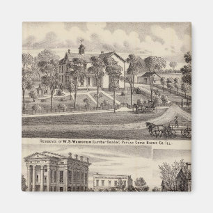 Imã Residências e edifícios em Poplar Grove