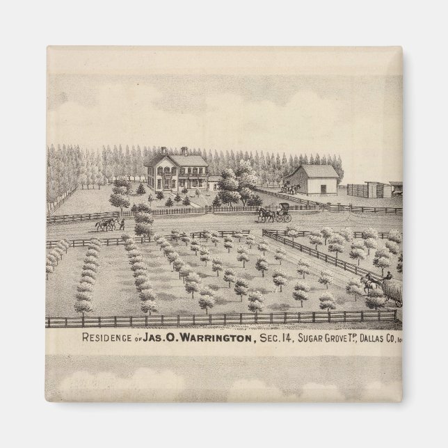 Imã Residências e fazendas de Warrington (Frente)