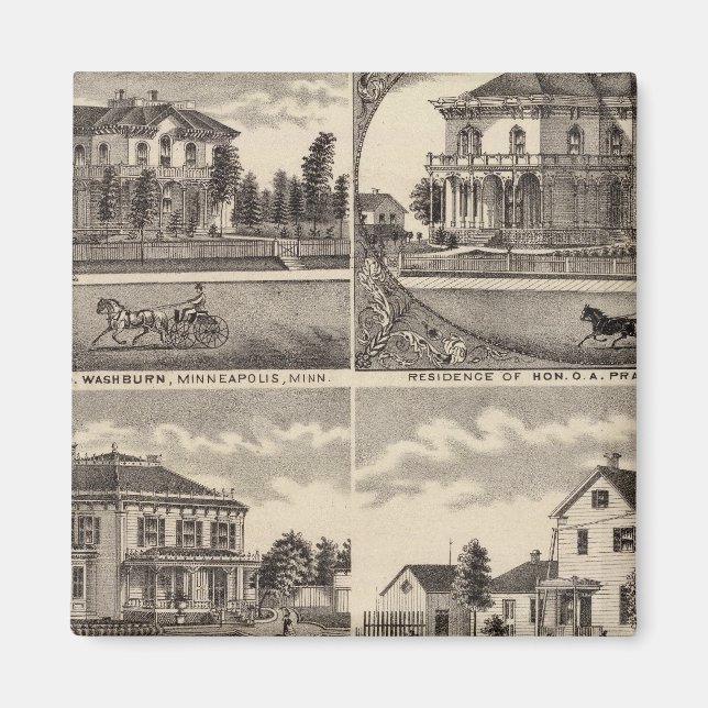 Imã Residências em Minnesota (Frente)