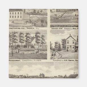 Imã Residências, fazendas e fábricas, Vandalia, Sand