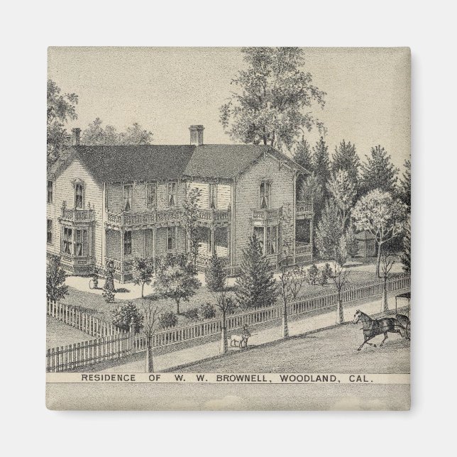 Imã Residências florestais (Frente)