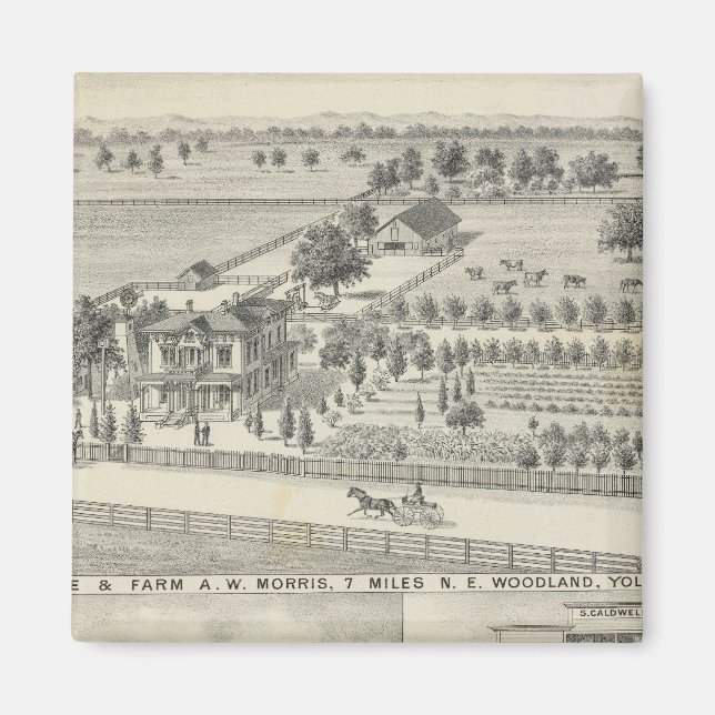 Imã Residências florestais, fazendas (Frente)