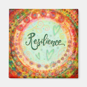 Imã "Resiliência" Inspirivity ONE WORD Magnet