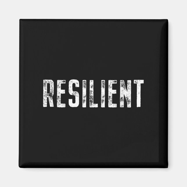 Imã Resilient Mental Strength Self-esteem Motivation R (Frente)