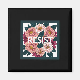 Imã Resist - Anti Trump Floral Political Protest