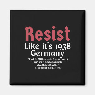 Imã Resiste como se fosse 1938 Alemanha 4