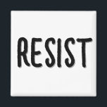 Imã Resistência<br><div class="desc">Ímanes Anti-Trump. Texto personalizado com efeito em apuros.</div>