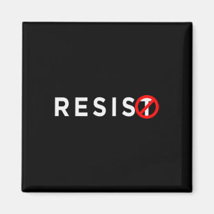 Imã Resistência à Camisa #resiste ao Anti Trump #indiv