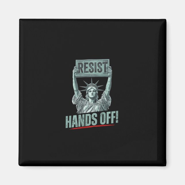 Imã Resistência À Estátua Da Resistência Da Liberdade  (Frente)