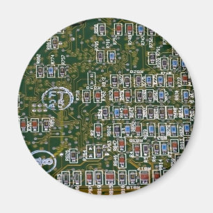 Imã Resistências em um Conselho de circuito