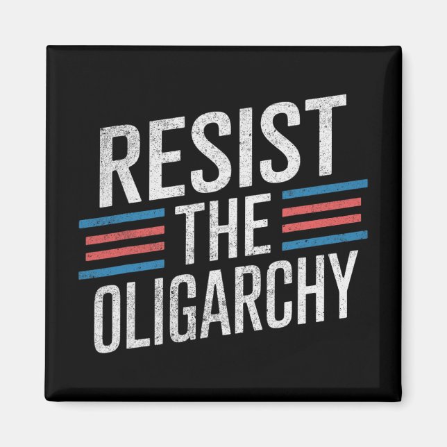 Imã Resistir À Trump Anti-Oligarchy 2 (Frente)
