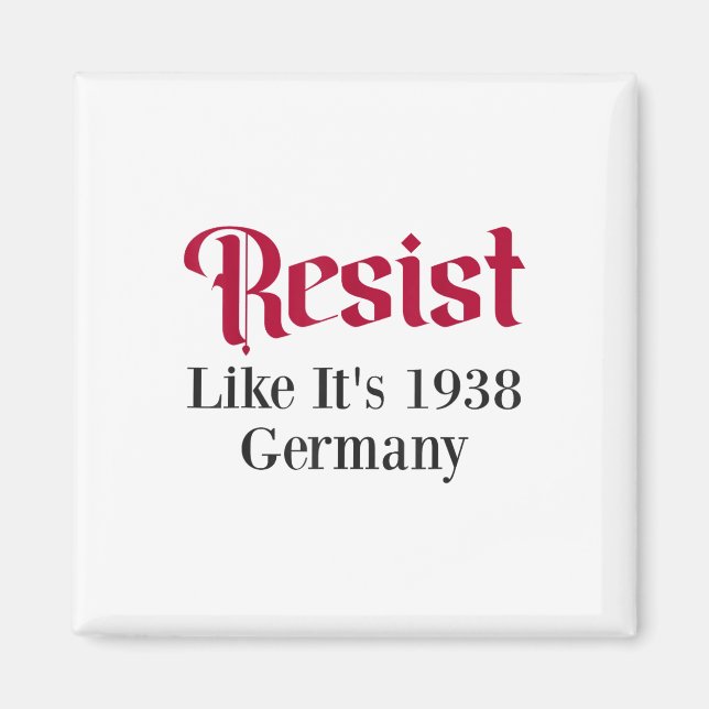 Imã Resistir Como Sua Alemanha De 1938 (Frente)