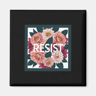 Imã Resistir - Protesto político floral anti-Trump