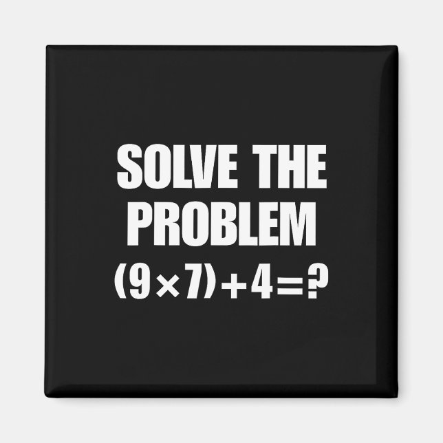 Imã Resolva o Problema – Divertida Equação Matemática  (Frente)