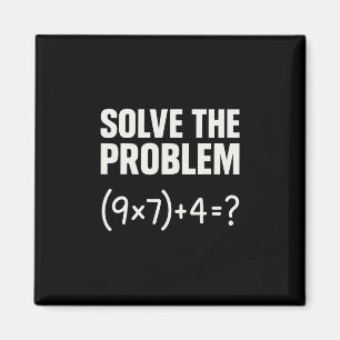 Imã Resolva O Problema Divertido Matemática 67 Meme Pr