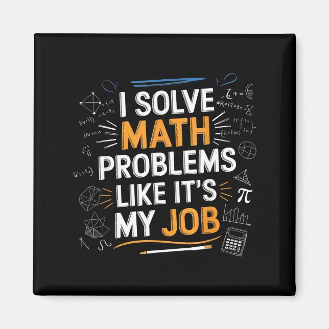 Imã Resolva Problemas de Matemática Como Emprego Profe (Frente)