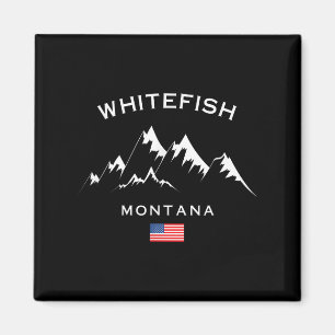 Imã Resort de esqui Whitefish Montana Montanhas Rochos