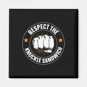 Imã Respeite A Sanduíche Knuckle