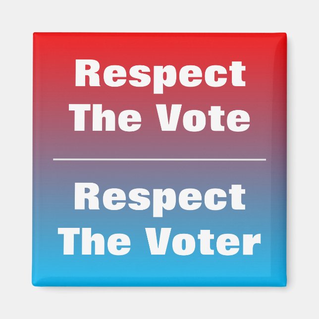 Imã Respeite a votação e o eleitor (Frente)