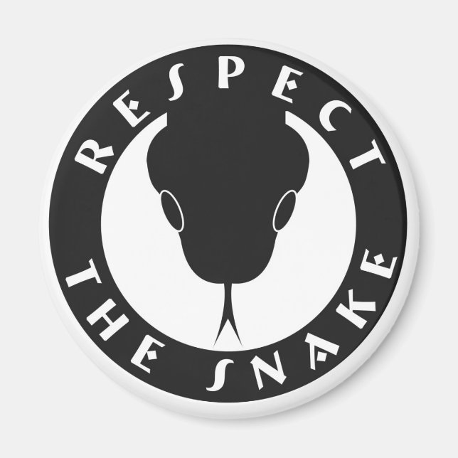 Imã Respeite O Cobra (Frente)