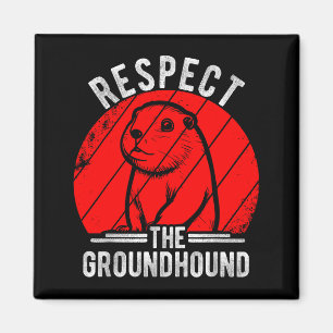 Imã Respeite O Dia Da Marmota Festa Retrô Festiva An