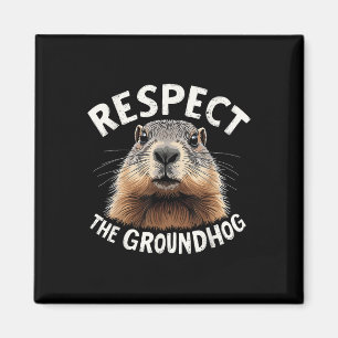 Imã Respeite O Dia De Celebração De Groundhog Com