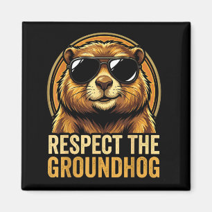 Imã Respeite O Dia Do Groundhog Ground Hog 2026