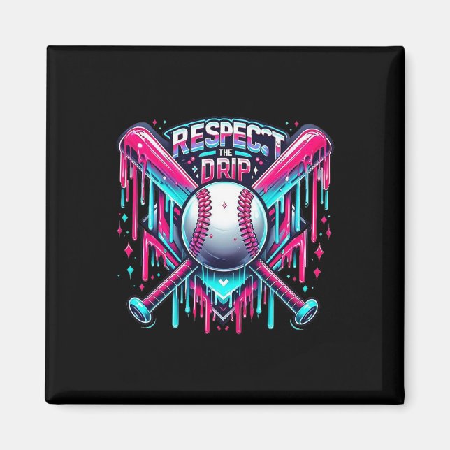 Imã Respeite O Drip Bysebyll Home Plate Sorvete Dri (Frente)