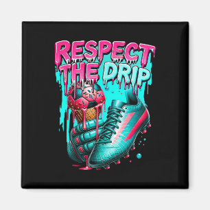 Imã Respeite O Drip Futebol Sorvete Drip Com Granulado