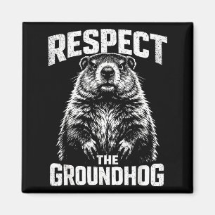 Imã Respeite o Groundhog _1