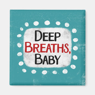 Imã Respirações Profundas, Magneta Refrigeradora De Be