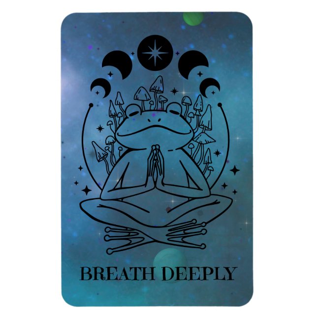 Ímã Respirar Sapo Deeply Zen (Vertical)