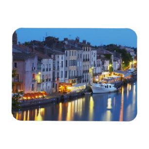Ímã Restaurantes ao longo do rio l'Herault. L'Herault