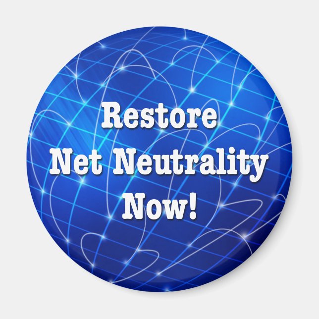 Imã Restaure a neutralidade da rede agora! (Frente)