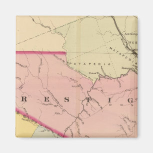 Imã Restigouche, condados de Madawaska, NB