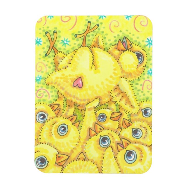 Ímã Retângulo de MAGNET de PRIMAVERA MOSH PIT MAGNET d (Vertical)