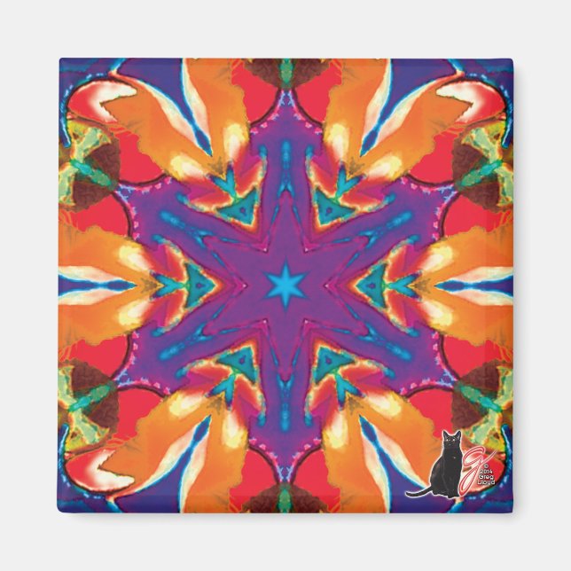 Imã Reticule Kaleidoscope Magnet (Frente)