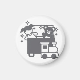 Imã Retiram actividades Button trabalhos domésticos