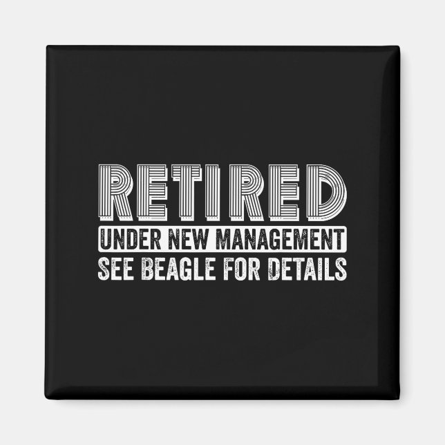 Imã Retired Under New Management See Beagle For Detail (Frente)