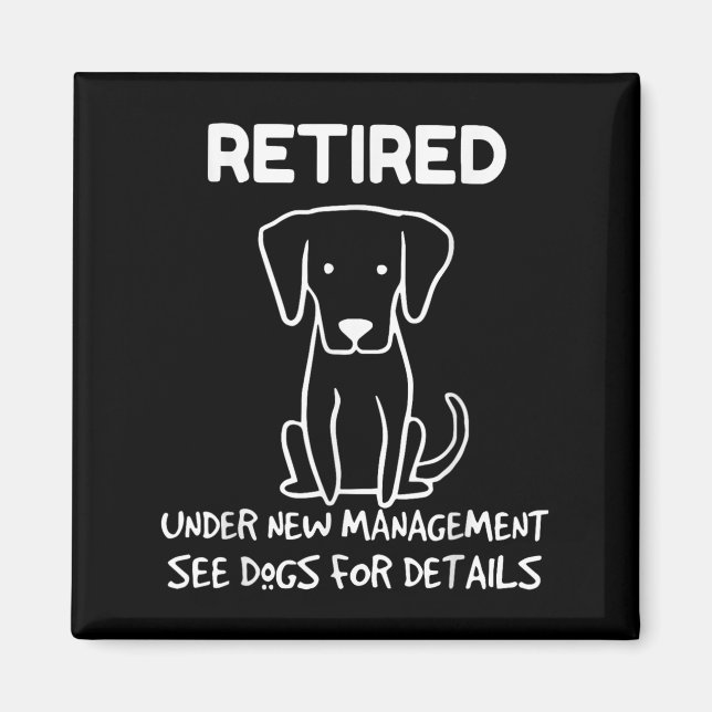 Imã Retired Under New Management See Dogs For Detail D (Frente)