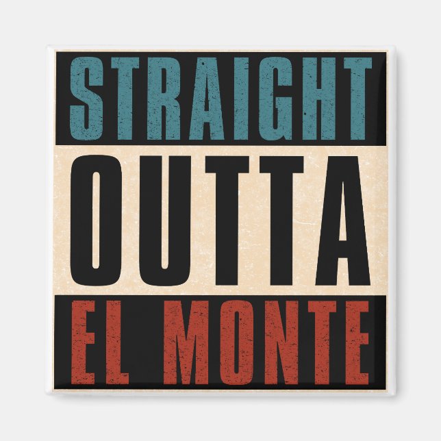 Imã Reto de El Monte Califórnia CA (Frente)