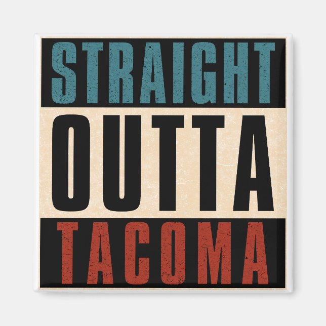 Imã Reto de Tacoma Washington WA (Frente)