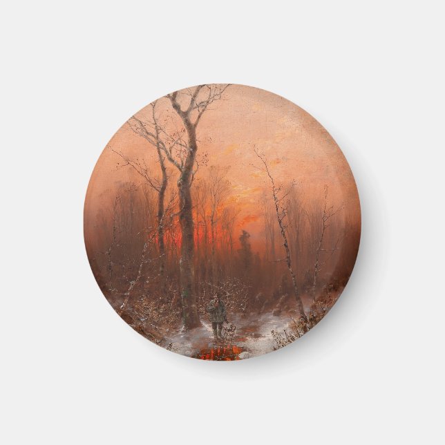 Imã Retorno de casa no Sunset - Désiré Thomassin (Frente)