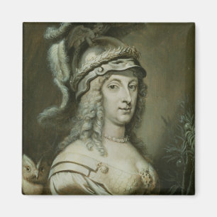 Imã Retrato alegórico da rainha Christina de