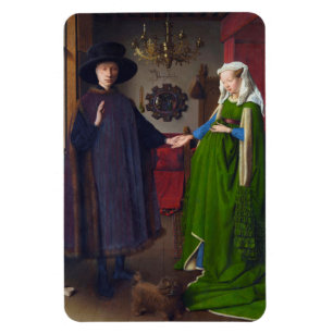 Ímã Retrato Arnolfini De Jan Van Eyck