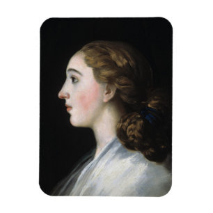 Ímã Retrato da arte de Maria Teresa de Vallabriga Goya