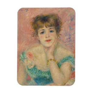 Ímã Retrato da Atriz Jeanne Samary, Auguste Renoir