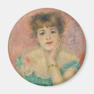 Imã Retrato da Atriz Jeanne Samary, Auguste Renoir