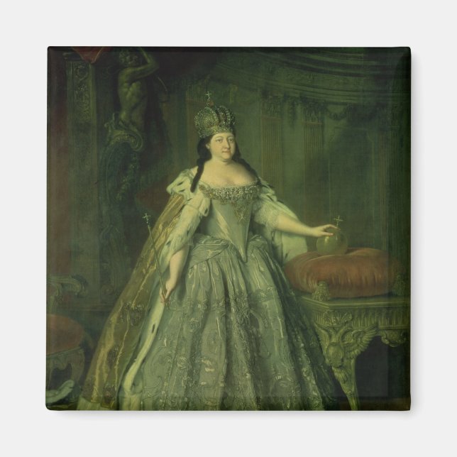 Imã Retrato da Imperatriz Anna Ivanovna 1730 (Frente)