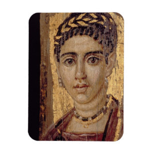 Ímã Retrato da mamã de uma mulher, de Fayum,
